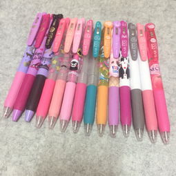 日本文具 少女心笔袋里必备的笔